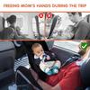 Portable Toddler Airplane Hammock Foldable Baby Aircraft Seat Sleeping Bed Adjustable Kids Flying Plane Footrest Hammock Travel Essentials