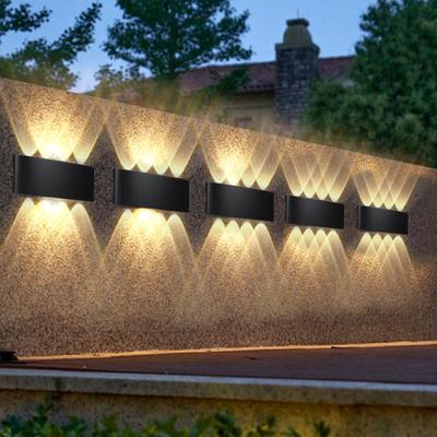 Современные светодиодные настенные бра 8 Вт Up Down Настенный светильник Теплый белый свет для