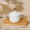 Керамическая двойная кастрюля-тушилка HANDUNYOU с крышкой