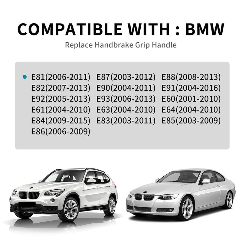 Сухой Углепластик Для BMW E90 E91 E92 E93 E86 E87 E81 E60 E61 E88 E63 E64 E87 E82 E85 Автомобильные Аксессуары Накладка на Рукоятку Ручного Тормоза