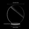 30pcs Acrylic Wedding Table Numbers DIY Blank Clear Display Signs with Base Stand for Wedding Party Table Decoration