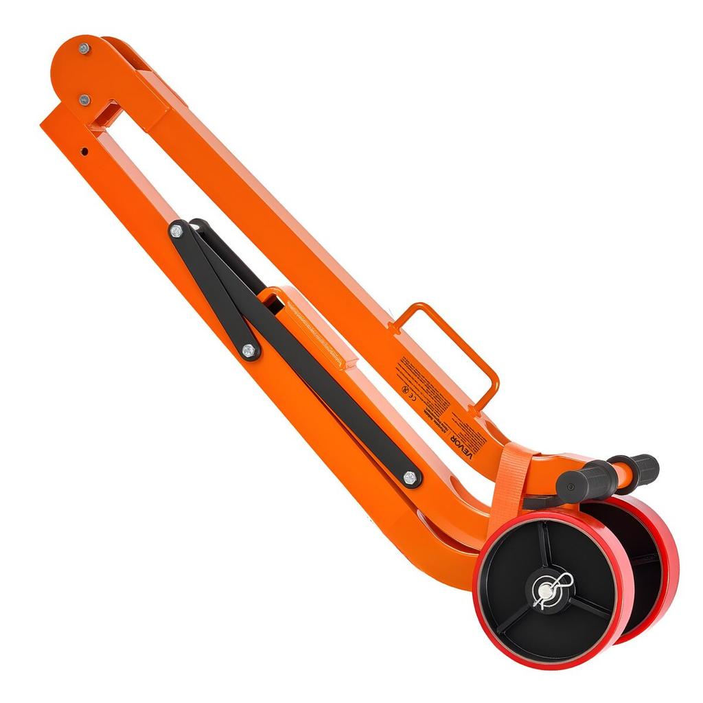 Magnetic Lid Lifter Dolly, 600 kg Pulling Capacity, Steel Dolly with Heavy Duty Magnet Lift and 2 Wheels, Adjustable Handle, N42 Neodymium, Foldable