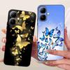 Чехол для Infinix Smart 20 4G X6840 X6840B, Чехол-накладка из ТПУ с рисунком Мультяшный Кот Динозавр, Черный, Для телефона Infinix Smart20 smart 20 4G