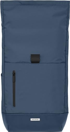 Moleskine Metro Roll-Top Backpack ET20FMTRBKB20, Sapphire Blue, One Size, Business Backpack, Fits 15-inch Devices