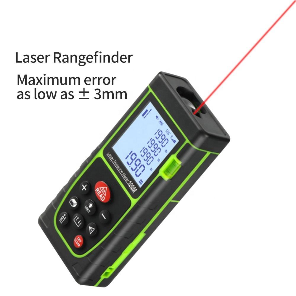 Laser Distance Meter 40M 60M 80M 100M Laser Rangefinder Trena Laser Tape Range Finder Build Measure Device Ruler Test Tool