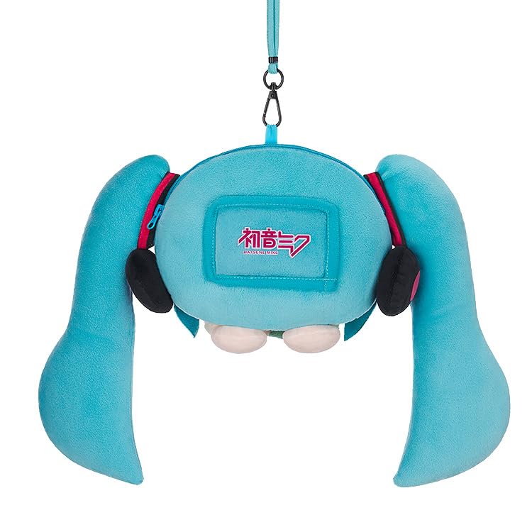 Character Vocal Series 01 Hatsune Miku Мягкий плюшевый кошелек-брелок