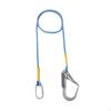 Fall Arrest Safety Rope with Carabiners Belt Climbing Polyester Structure Stainless Steel