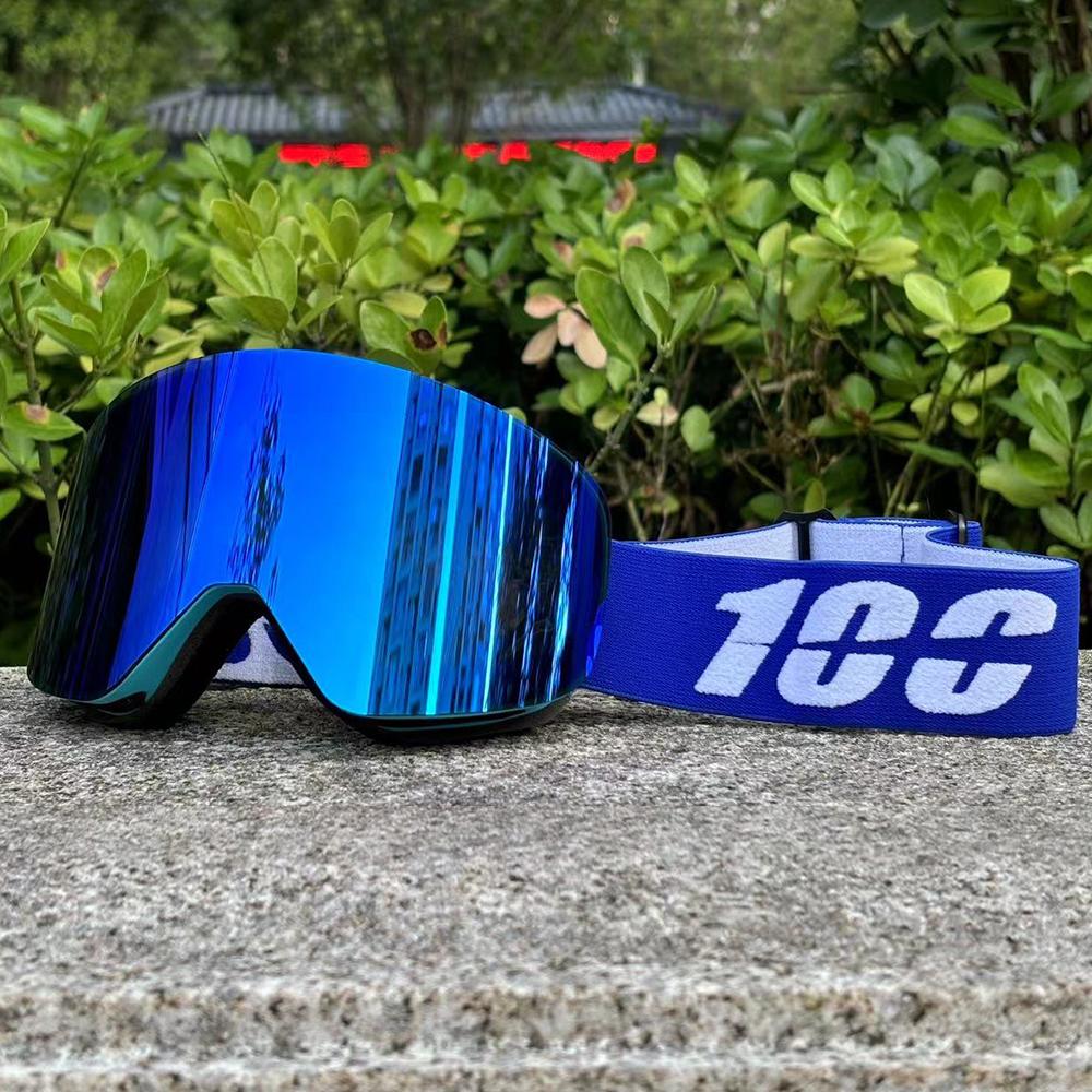 Новые магнитные горнолыжные очки с быстрой сменой линз, защитой от запотевания и UV400, очки для сноуборда, профессиональные двухслойные линзы, горнолыжные очки для мужчин и женщин