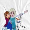 Frozen Unisex Adult Let It Snow Elsa Anna Olaf T-Shirt