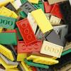 100 ШТУК Детали для сборки MOC 87079 Размер 2x4 Кирпичики Плоская плитка Гладкая 2*4 Строительные блоки DIY Образовательная Креативная игрушка для детей