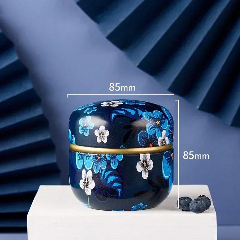 Чайница, коробка для чая, контейнеры для свечей, кофейные конфеты, закуски, маленькие жестяные мини-контейнеры для хранения, герметичные банки, упаковка для чая