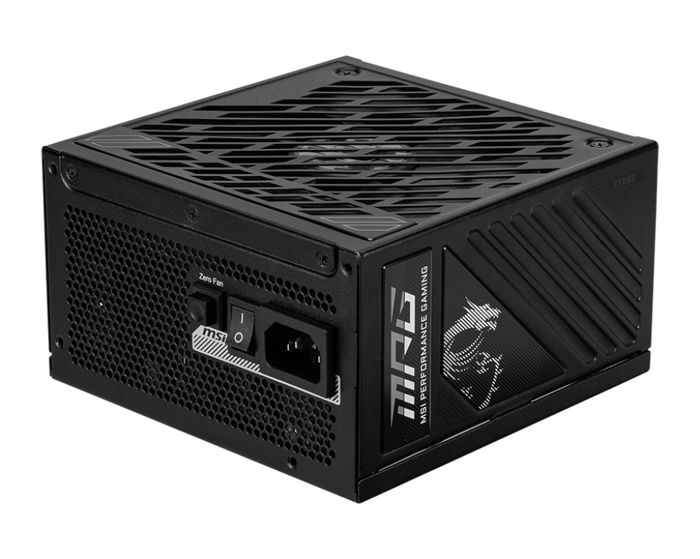 Alimentation - msi - mpg a850gs - 850 watt - 100% modulaire - conforme aux spécifications modernes