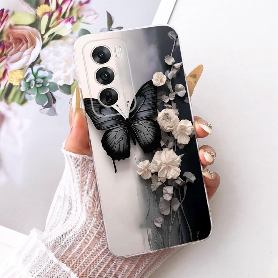 Case For OPPO Reno 12 Cover Reno 12 Pro Funda Fashion Dragon Lion Cartoon Silicone Soft Covers For OPPO Reno12 Pro 5G Phone Case