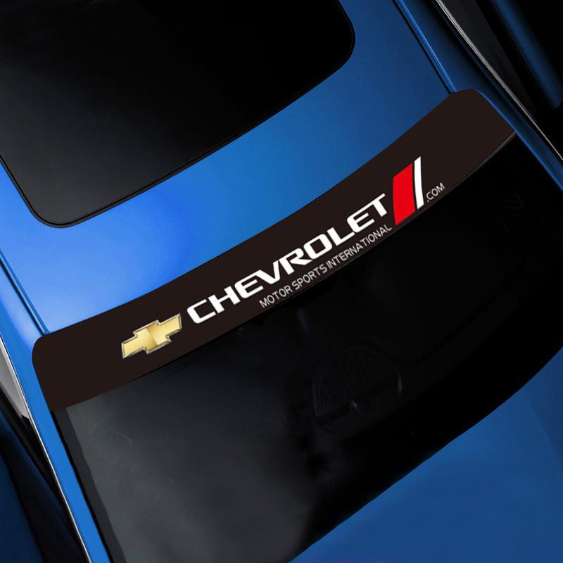 Наклейки на переднее и заднее стекло автомобиля Автоаксессуары для Chevrolet CRUZE Spark Captiva Tracker Epica Nubira Lanos Z71 Sail