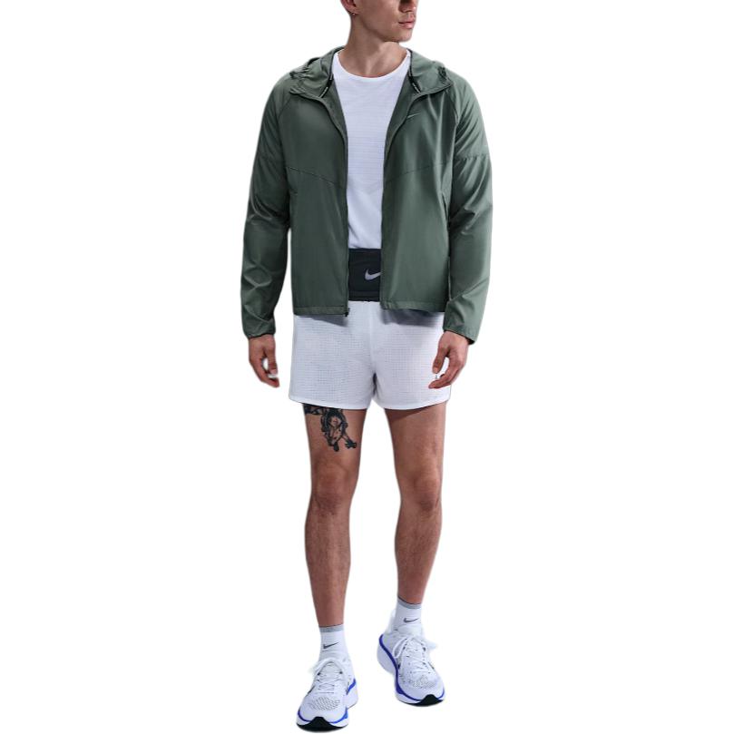 Nike Miler Repel Водоотталкивающая Тканая Модная Спортивная Куртка с Капюшоном Мужская Куртка DD4747-364