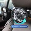 Автомобильный вентилятор охлаждения автомобильный вентилятор двойной USB автомобильный вентилятор 3 скорости регулируемый автоматический охладитель воздушный вентилятор автомобильные аксессуары регулировка ветра