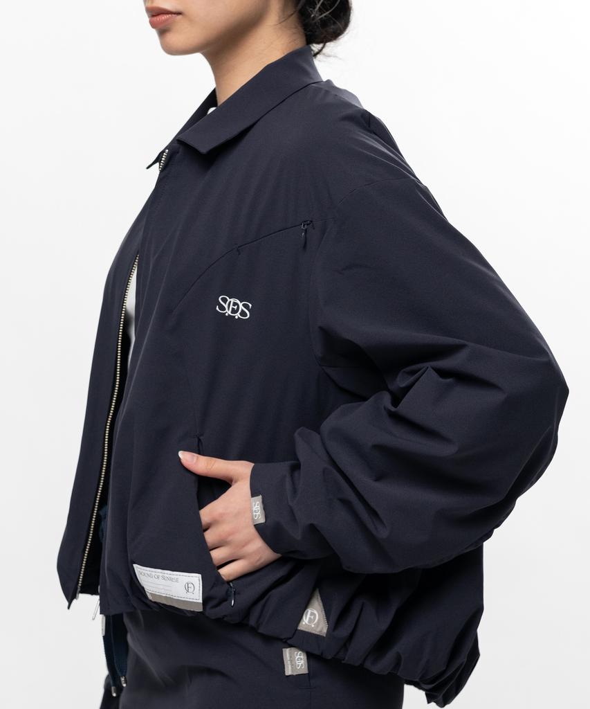 SOUND OF SUNRISE Solotex Balloon Jacket Navy