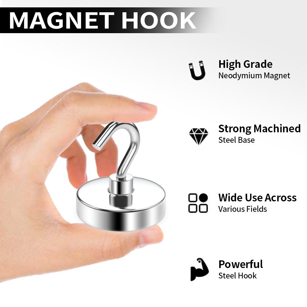 Сильные магнитные крючки, несущие нагрузку, для дома, кухни, бара, крючки для хранения ключей, вешалки для ванной комнаты, многоцелевой магнитный крючок