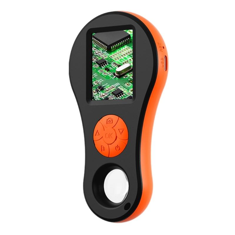 Portable 2MP Magnifier with Camera Function for Kid Student Experiments and Outdoor Observations Educational Exploration