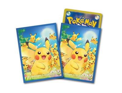Карточная игра Pokemon Deck Shield Pikachu Большая коллекция