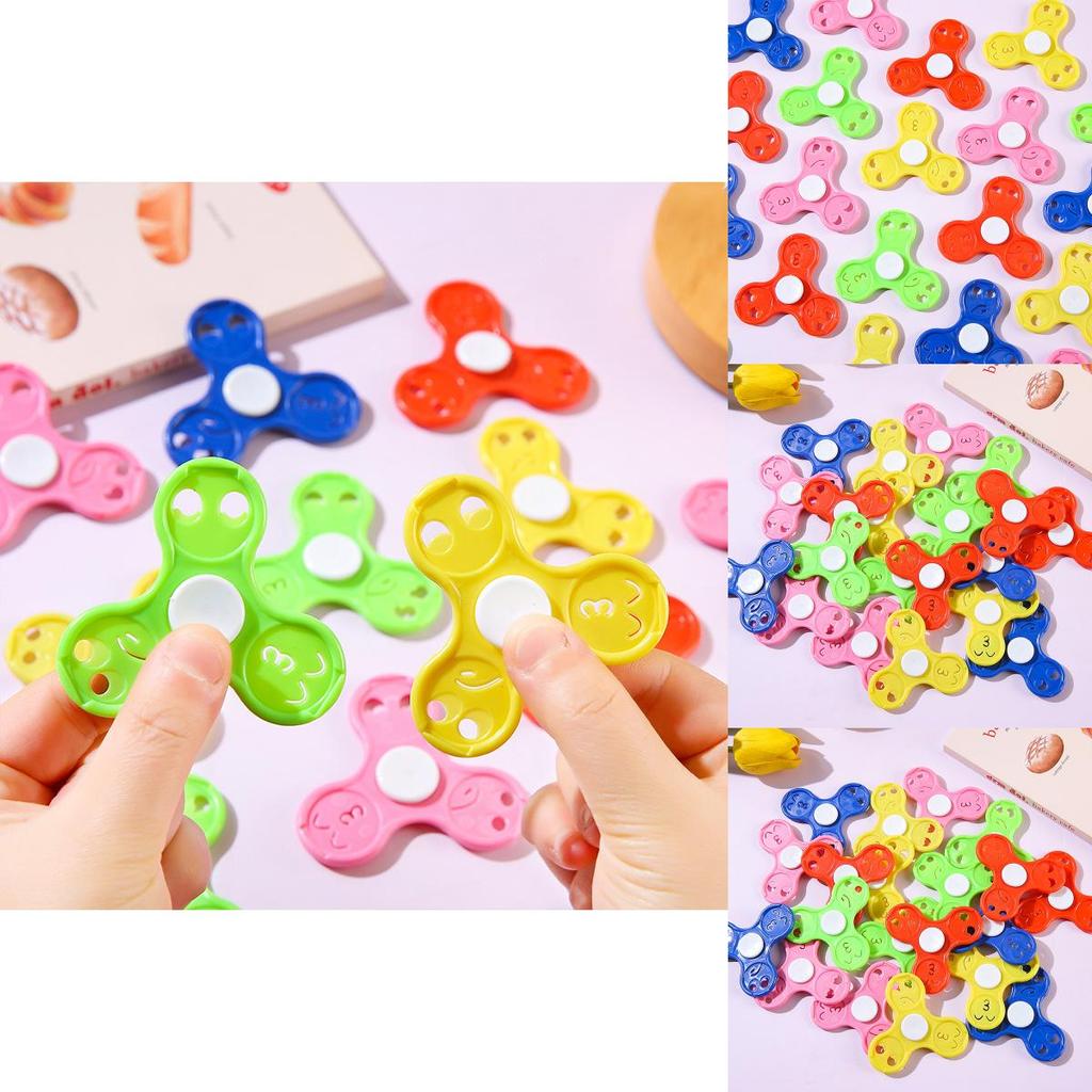 Креативное выражение Без подшипниковый Пластиковый Гироскоп для пальцев Детская игрушка для снятия стресса и концентрации