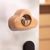 Cute Animal Wind Bell Cartoon Cloud Wooden Doorbell Durable Animal Owl Ornament  Home