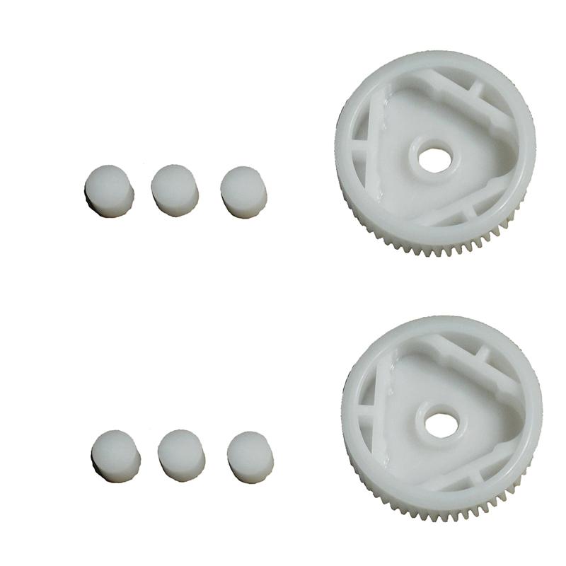 Headlight Motor Gear Mount Kit For Corvette 88-96 Head Light Lamp Motor Gear Rebuild Kit-2 Gears And 6 Bushing Part