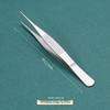Пинцеты из нержавеющей стали с нескользящими наконечниками, изогнутая и прямая головка, для офтальмологии и ремонта электрооборудования, длинный зажим для водных растений, доставка поштучно