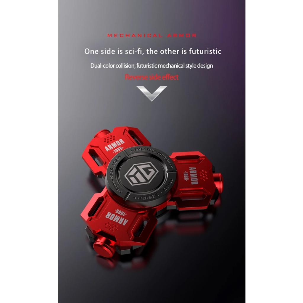 Permanent Glow Fidget Spinner Hand Spinner Alloy Material Long Rotation High Speed EDC Child Adult ADHD Stress Relief Toy Gifts