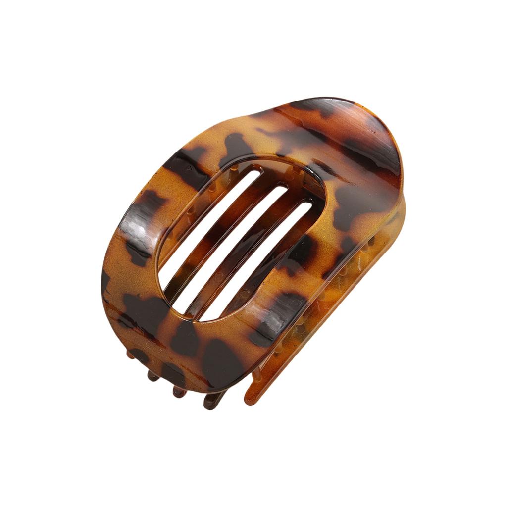 Плоская заколка для волос, овальный коготь, зажим для женщин и девочек, французские заколки сильной фиксации для густых тонких волос, удобные изогнутые конструкции