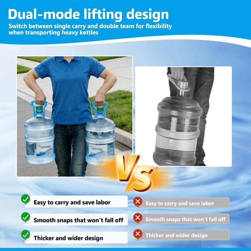 Ring Bucket Handle Water Carrying Tool for Pure Water Mineral Water Barrel With Large Barrels