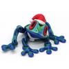 2Pcs Christmas Frog Fridge Magnet 3D Printed Movable Joints Santa Hat Frog Articulated Animal Figurine Magnetic Frog Refrigerator Decoration