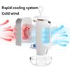 Desktop Water-cooled Spray Fan Portable Air Cooler Mini Household Automatic Head Shaking Humidification Fan