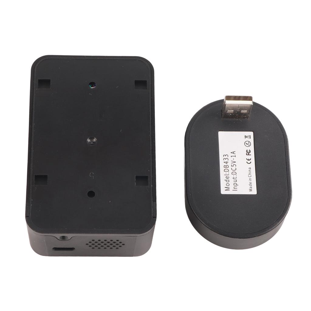 Умный беспроводной дверной звонок с камерой WiFi Видеодомофон для видеонаблюдения