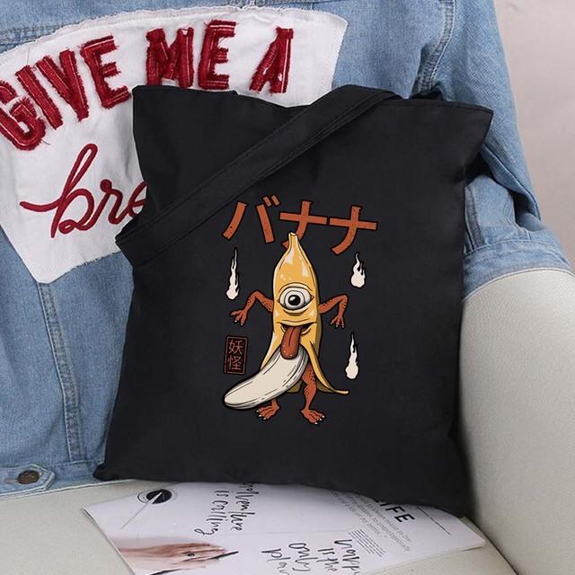 Женские складные сумки, сумки на плечо, повседневные сумки для покупок, сумки для девочек, экологически чистая холщовая сумка с забавным узором, большая сумка