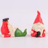 Cute Mini Santa Claus Figurines Handmade Faceless Gnome Figurine  Children Gifts