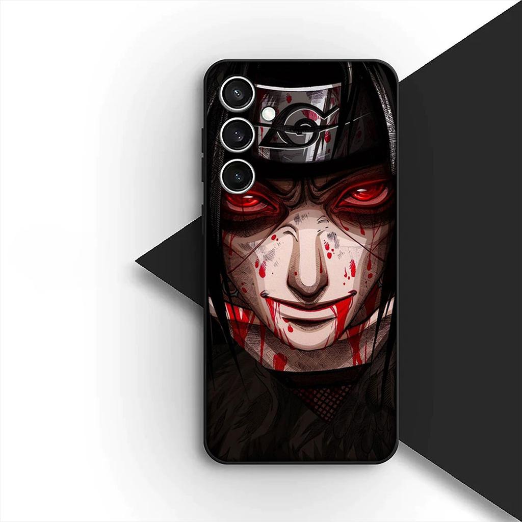 for Samsung Galaxy S10 S8 S9 Plus A33 A34 A31 70 A71 A72 Note 20 9 8 S10E Phone Case Akatsukis Kakashis Itachis Uchiha Sasukes