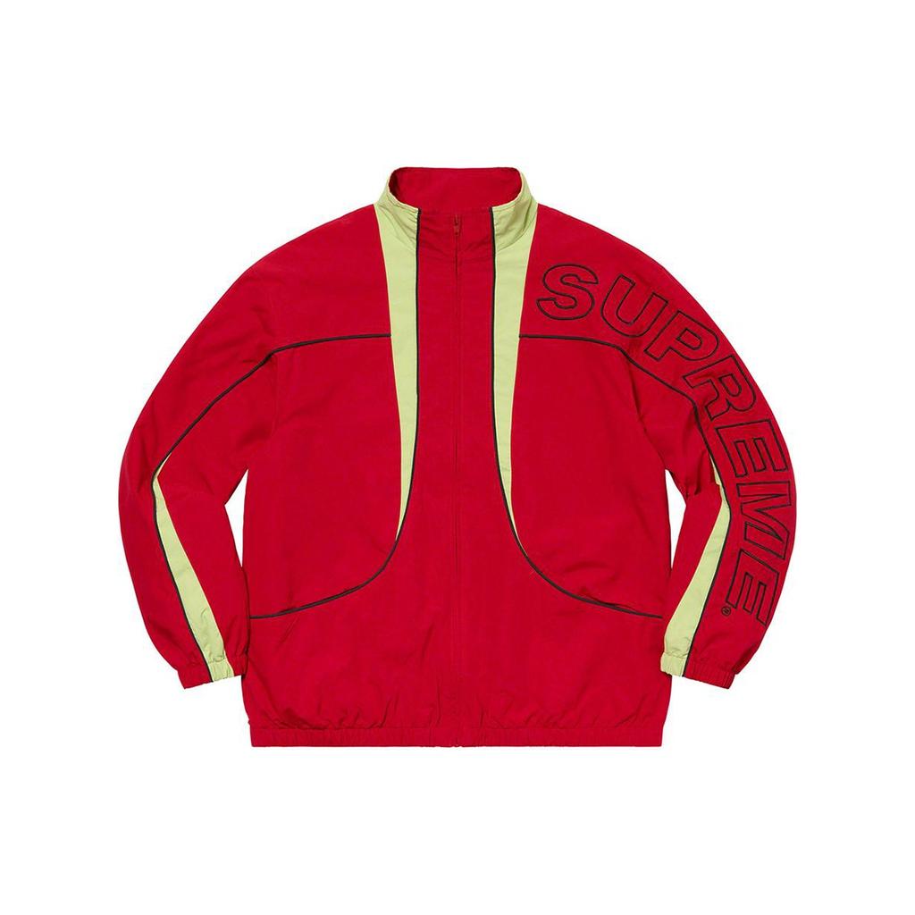 Supreme Piping Track Jacket 'Black White' Men's SUP-FW20-041