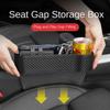 Car Seat Crevice Gaps Storage Box Seat Organizer Gap Slit Filler Holder for Wallet Phone Cigarette Slit Pocket Car Storag Box