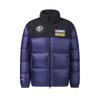Fila Лыжная серия 4810 Snow Peak Пуховик из гусиного пуха Модный Личность Крутой Спортивный Цветной блок Теплый Воротник-стойка Тканая Пуховая Куртка Мужская верхняя одежда A11M546927FDP