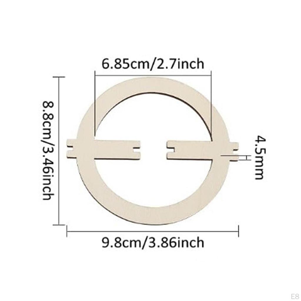 5 деревянных держателей фитиля для изготовления свечей в домашних условиях