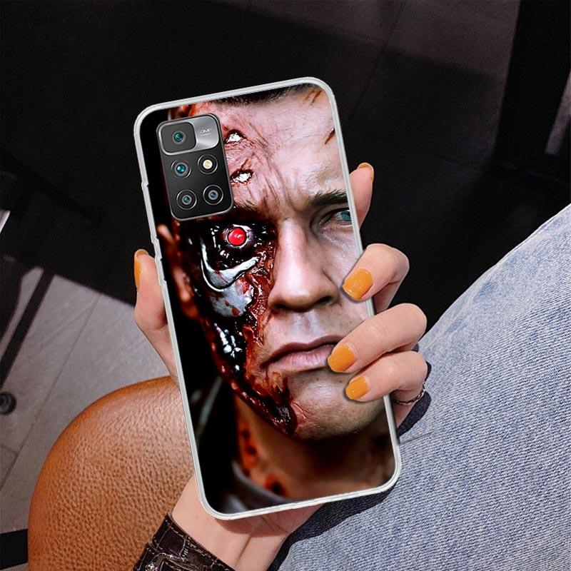 Чехол для телефона Arnold Schwarzenegger Terminator для Xiaomi Redmi 12 12C 10 10A 10C 10X 9 9A 9C 9T 8 8A 7 7A 6 6A S2 K20 Pro K40 Uniq