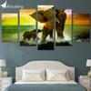 HD печатная картина для семьи слонов, холст, печать, декор для комнаты, печать, плакат, картина на холсте