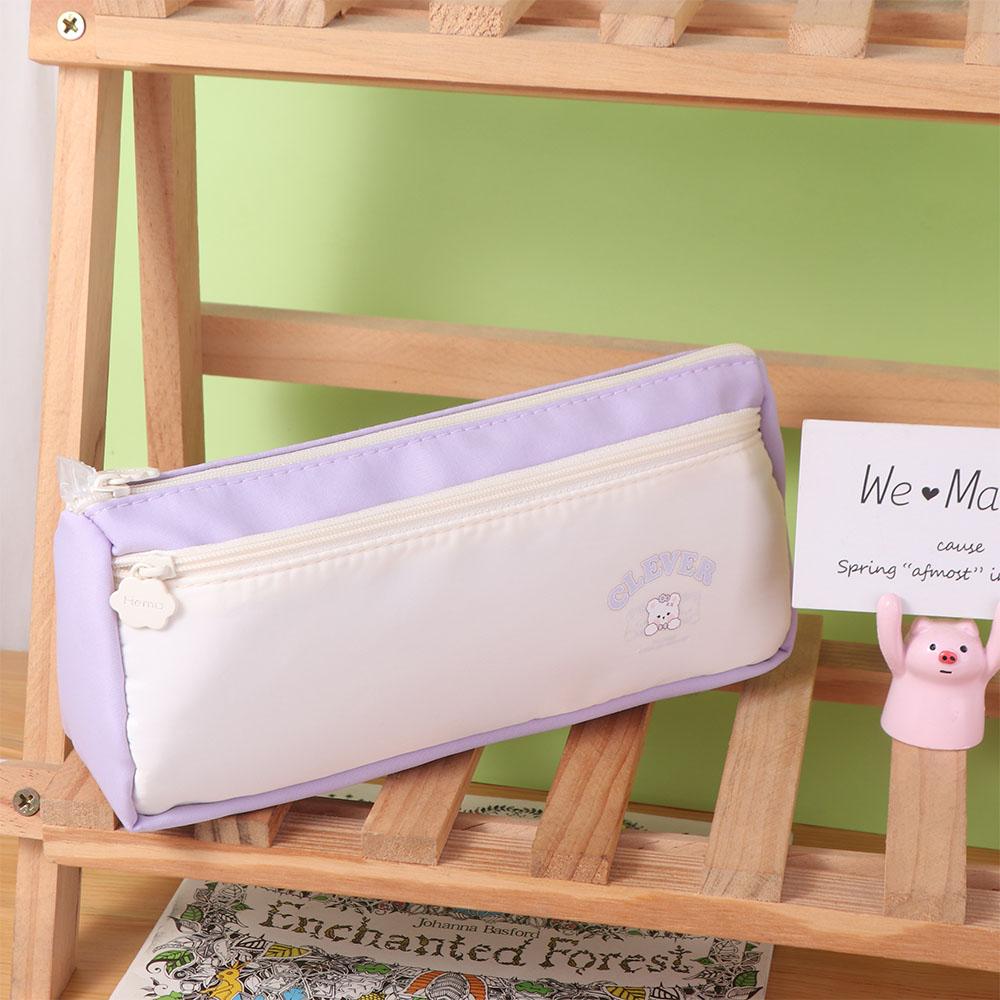 Large Capacity Y2K Stationery Bag Desktop Storage Ins Pencil Pouch Cute Korean Pencil Case  School