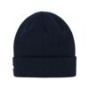 New Era Basic Cuff Knit Beanie Box Logo Label Navy Free Size