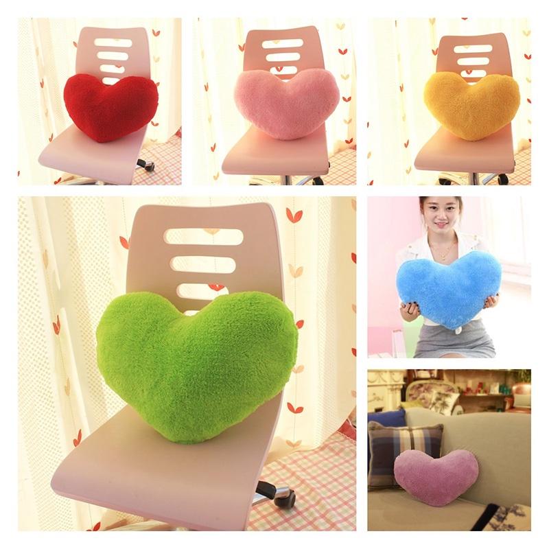 Pp Cotton Filled Heart-shaped Plush Toy For All Ages