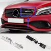 1pcs Front Grill Emblem Badge Decals For Mercedes Benz AMG W204 W205 W210 W211 W212 W213 W167 W176 W463 GLC C63 G63 E63