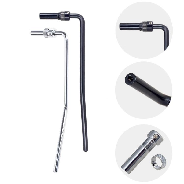 Professional 9mm Double Tremolo Arm Tremolo Rod Whammy Rod for Tremolo Systems Electric Guitar Accessories Replacements