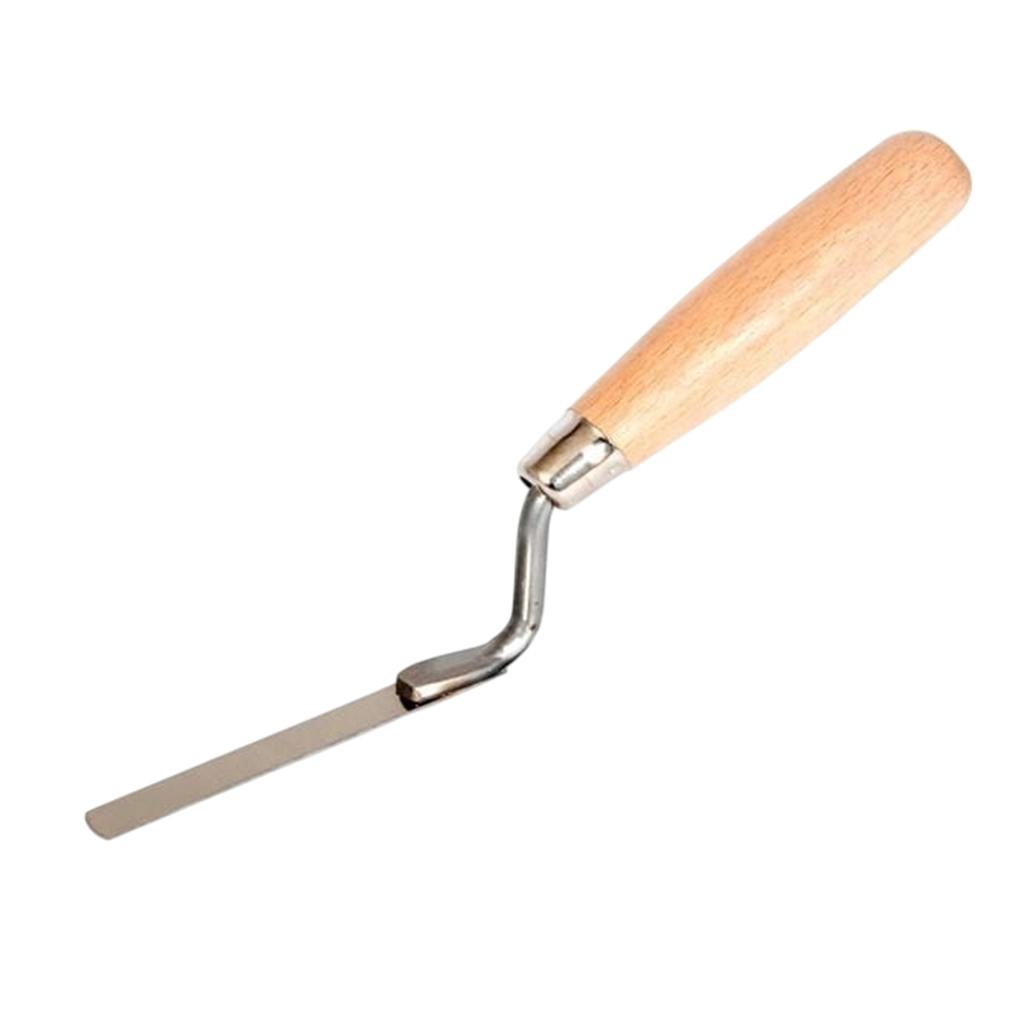 AW Tools Stainless Steel Wooden Handle Brick Trowel