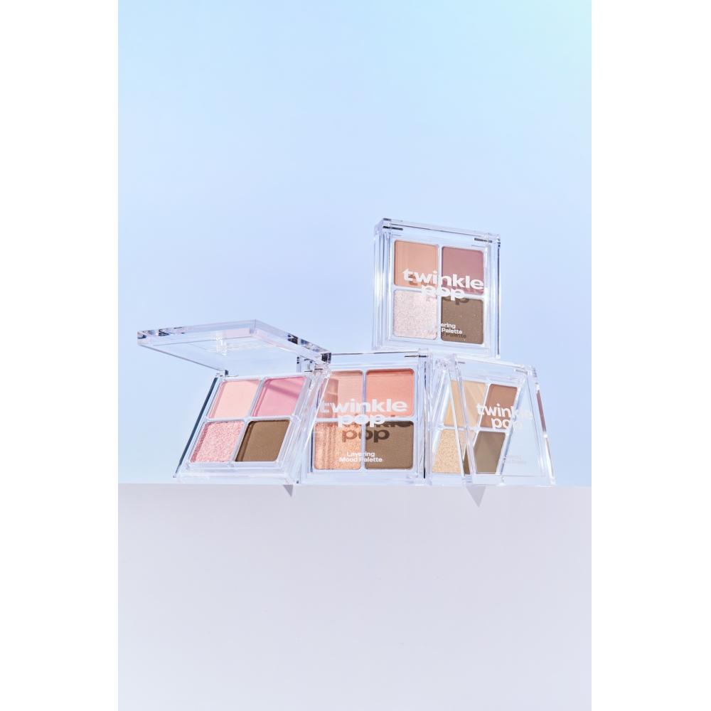 Twinkle Pop Layering Mood Palette  02 Peach Blending 